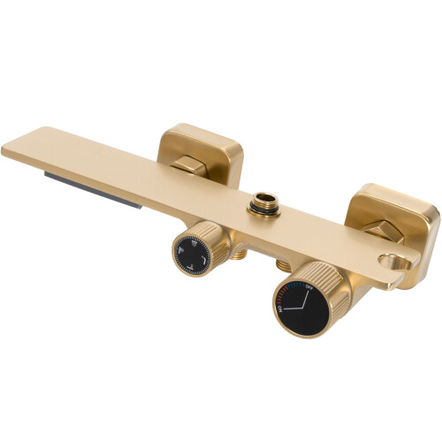 Doucheset Rea Helix Gold Brush 2