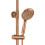 Σετ Ντους Rea Lungo Copper Brush Με Θερμοστάτη 5