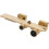 Doucheset Rea Helix Gold Brush 4