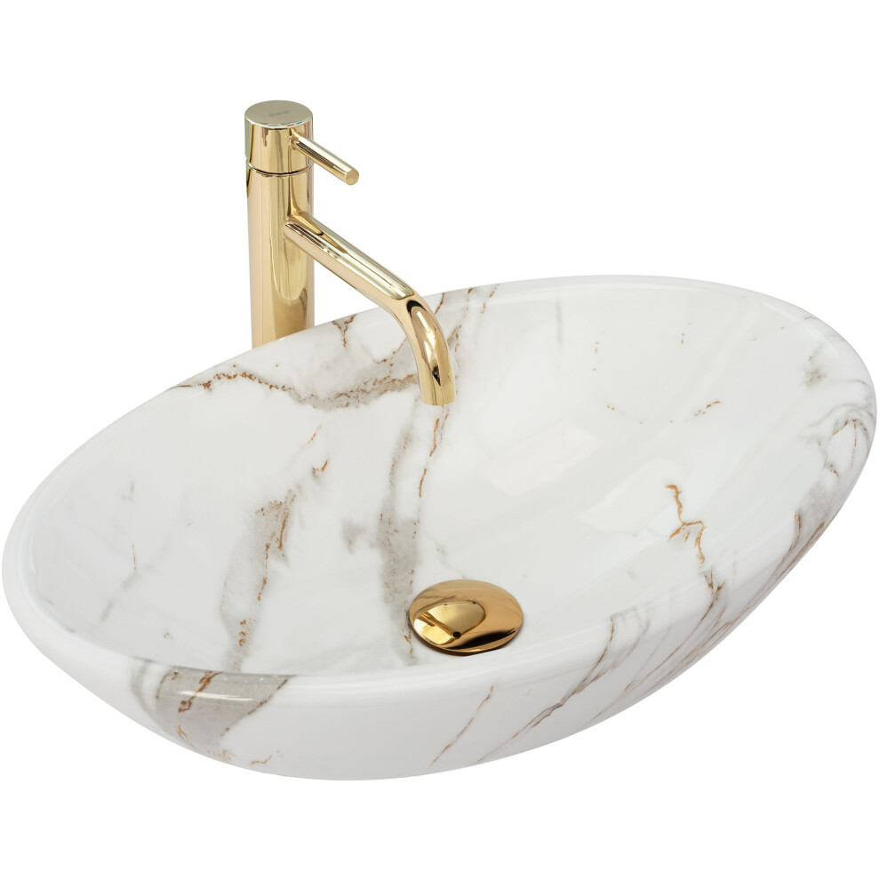 Rea Countertop Basin Pamela Shiny Aiax