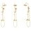 Shower Set Rea Luis Gold 11