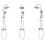 Shower Set Rea Luis Chrome 11