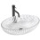 Countertop Washbasin Rea Nicole Transparent 9