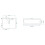Countertop Basin Rea Kelly Mini Aiax Shiny 10
