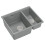 Évier En Granit Logan 150 Grey Metallic Or 2