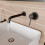 Robinet Encastré Rea Lungo Black Mat + Box 3