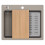 Νεροχύτης Γρανίτης Kurt 110 Workstation Μπεζ ( 59.5 X 50 X 21. 5 Cm ) 11