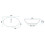 Countertop Basin Rea Pamela Shiny Aiax 10