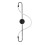 Led Lamp App857-w Long Black 1