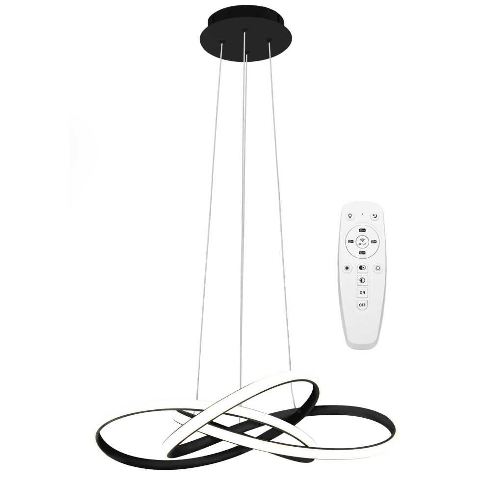 Led Lamp App814-Cp Node Black 5902557361090