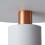 Lamp APP1146-1CP White Rose Gold 4