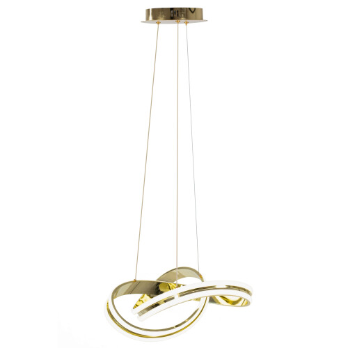 Moderni Led-kattovalaisin + App818-cp Remote Gold 1