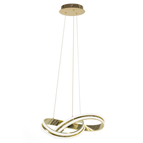Moderni Led-kattovalaisin + App818-cp Remote Gold 2