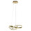 Moderni Led-kattovalaisin + App818-cp Remote Gold 4