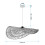 Lampe Suspendue Boho APP1739-1CP 50cm 9