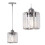 Kristalzilver Plafondlamp APP508-1CP 1