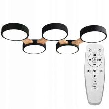 Lampada Da Soffitto Black Nera APP526-5C
