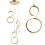 Suspension Led G073-3cpr Gold 1