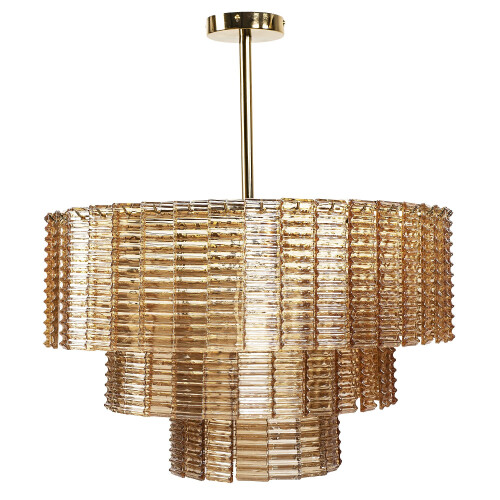 Hangende Plafondlamp APP1677-8CP Bruin