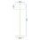 Floor Lamp Led APP749-1F Gold 8
