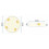 Lampada Classic App873-c Gold 40 Cm 9