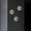 Lampada Da Soffitto Cristallo Black APP588-3CPR 7