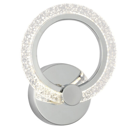 Applique Da Parete Led Lhj067-w Chrome
