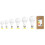 Led Light Bulb Led Rsl023 E27 9w Warm 10