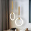 Φωτιστικό Οροφής Led Lhj059-1cp Brush Gold 6
