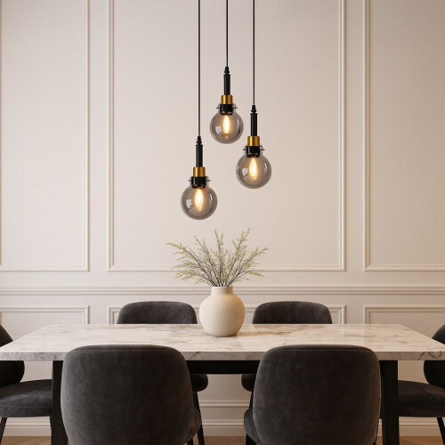Lampada APP1125-3CP Black Gold 1