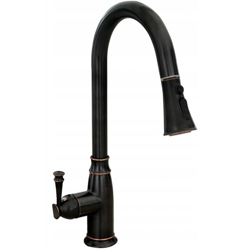 Μπαταρία Κουζίνας Rea Deco Black Antique