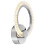 Applique Da Parete Led Lhj067-w Chrome 8