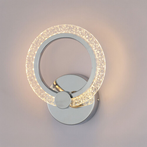 Applique Da Parete Led Lhj067-w Chrome 2