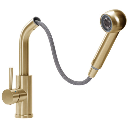 Βρύση Κουζίνας Rea Troy Gold Brushed 2