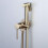 Bidé Csap Lungo Loop Gold Brush 9