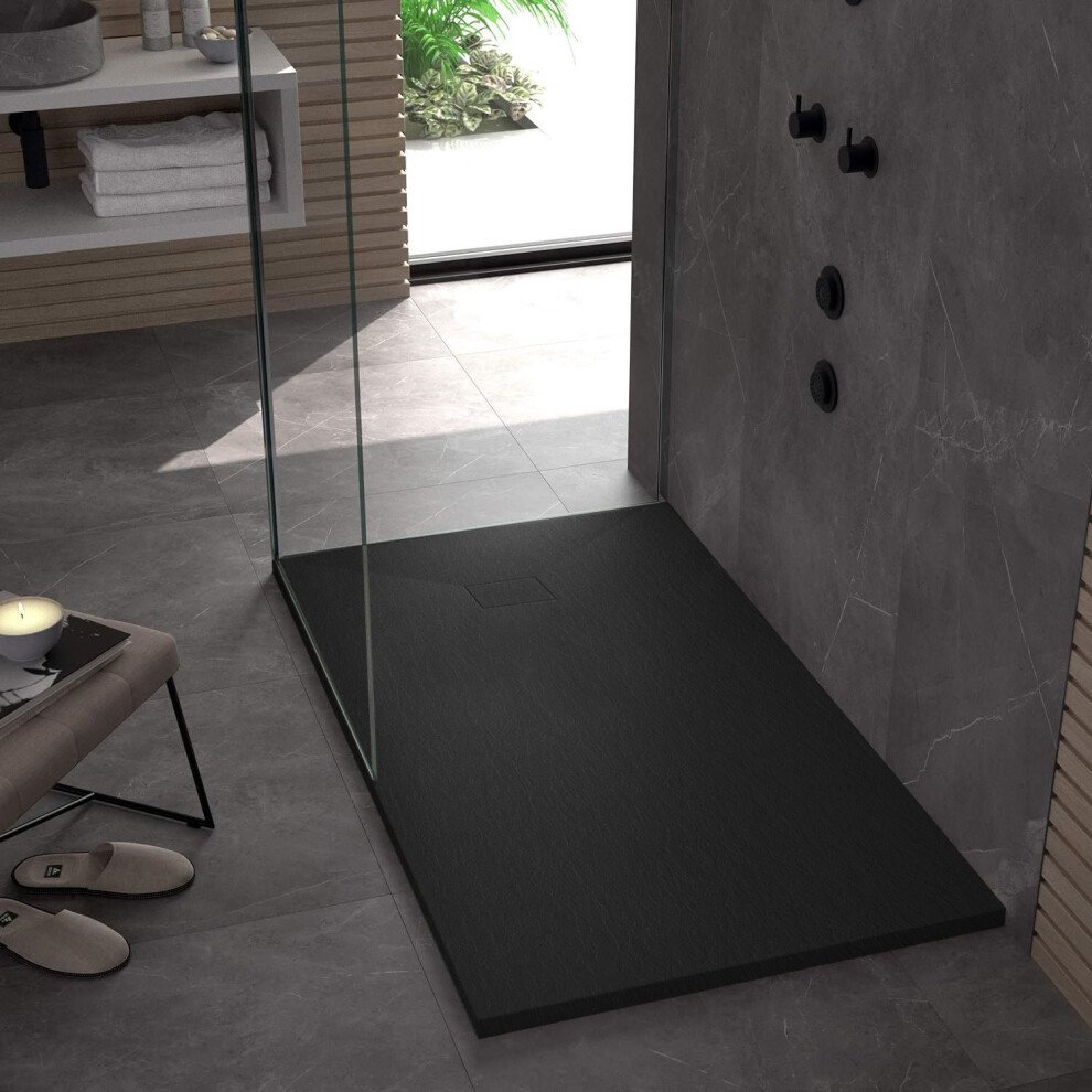 Shower Tray Magnum Black 120X80 5902557387793