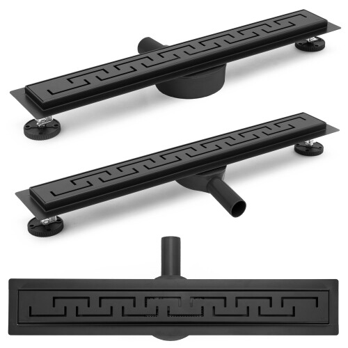 Linear Drainage Rea Greek Pro Black Mat 90