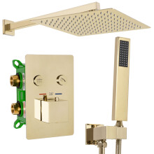 Built-in Shower Set Rea Fenix Davis Gold Box