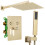 Built-in Shower Set Rea Fenix Davis Gold Box 1