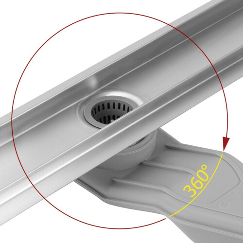 Linear Drainage Rea Neox Superflow Brush Nickel 50 1