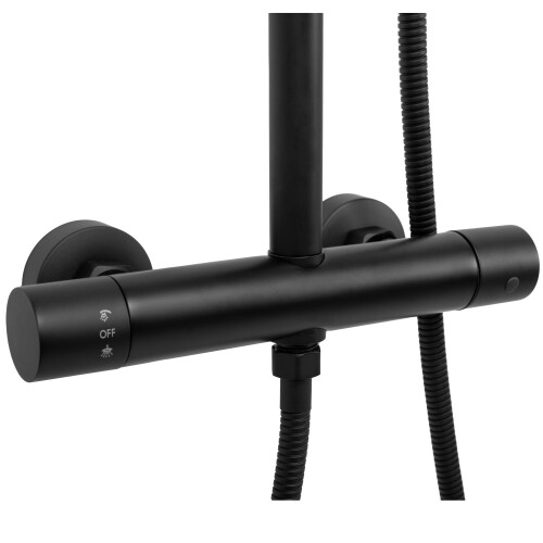Doucheset Rea Vincent Black Met Thermostaat 1