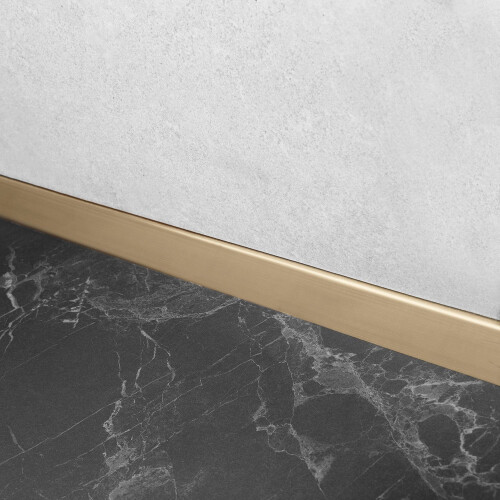 Douchebak Profiel 130cm Brush Gold 2