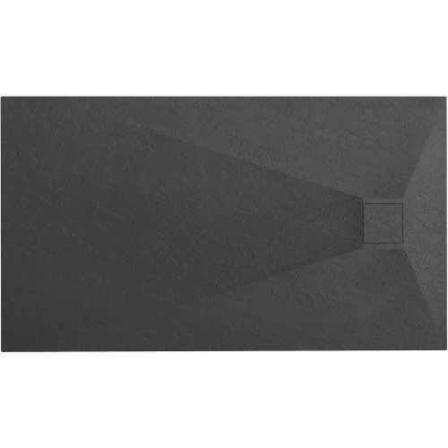 Μαύρος Δίσκος Ντουζιέρας Magnum 80x120 1