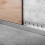 Douchebak Profiel 120cm Brush Nickel 2