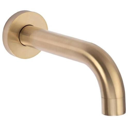 Inbouw Regendoucheset Rea Lungo Gold Brush Met Uitloop + Box 2