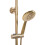Shower Set With Thermostat Rea Lungo Gold Brush 7