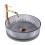 Countertop Washbasin Rea Ingrid Grey 1
