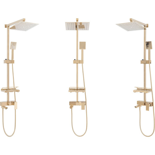 Shower Set Rea Jack Gold 1