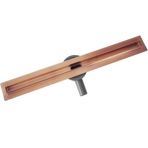 Linear Drainage Rea Neox Slim Pro Brushed Copper 90 2