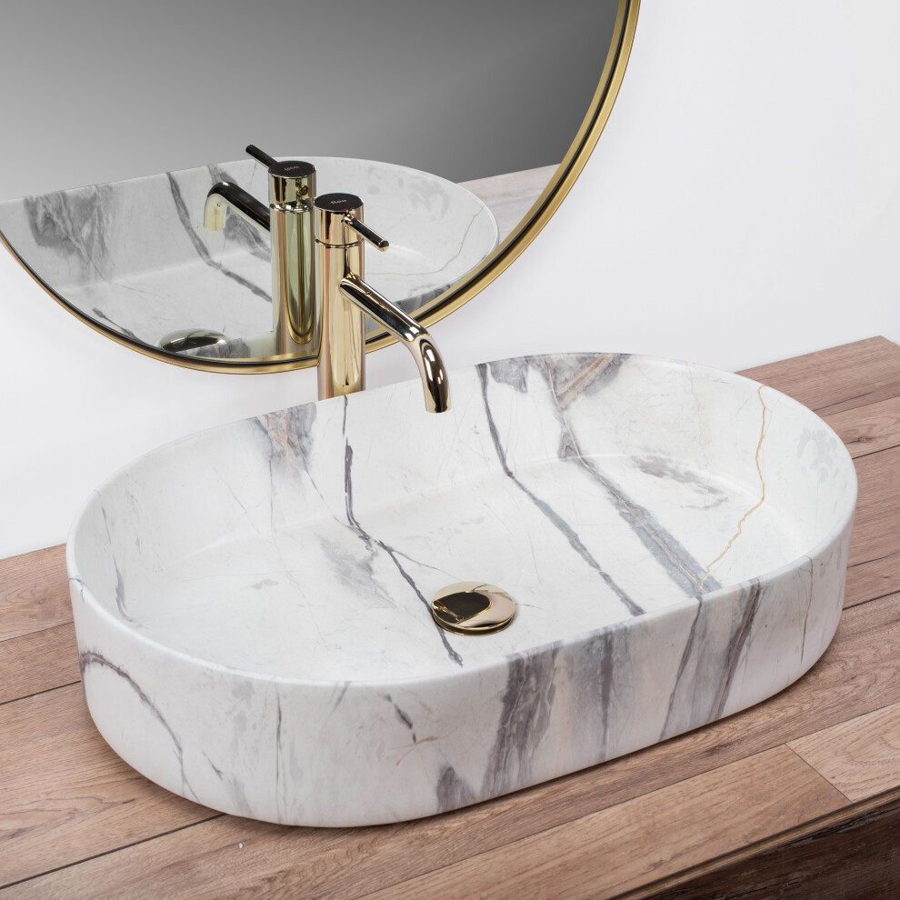 Countertop Washbasin Rea Nadia 60 Sand 5902557382873
